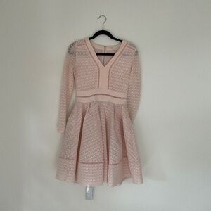 Maje baby pink size 2 party dress